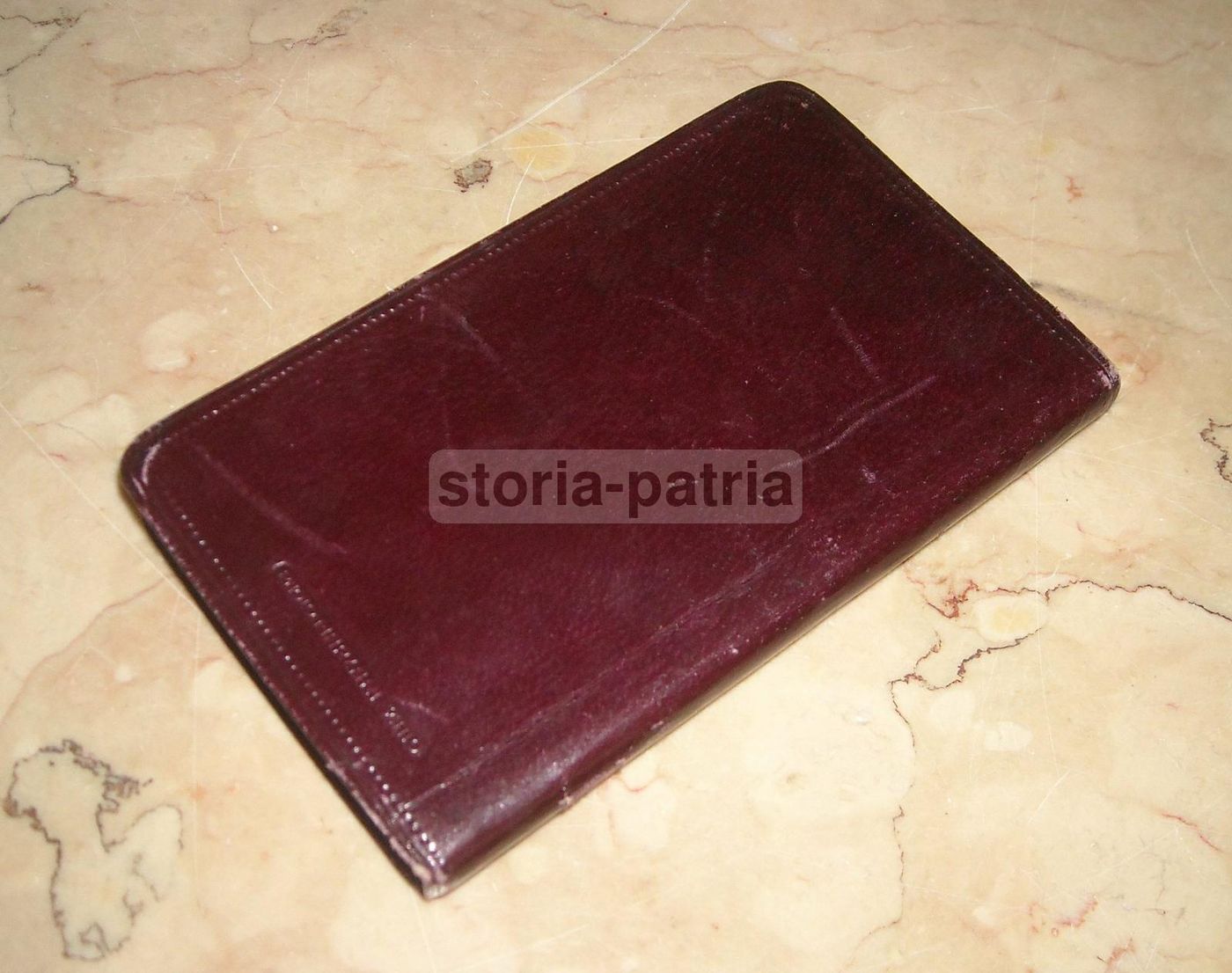 Agenda Banco Abruzzese 1928 Teramo, Pubblicità Antica In Pelle