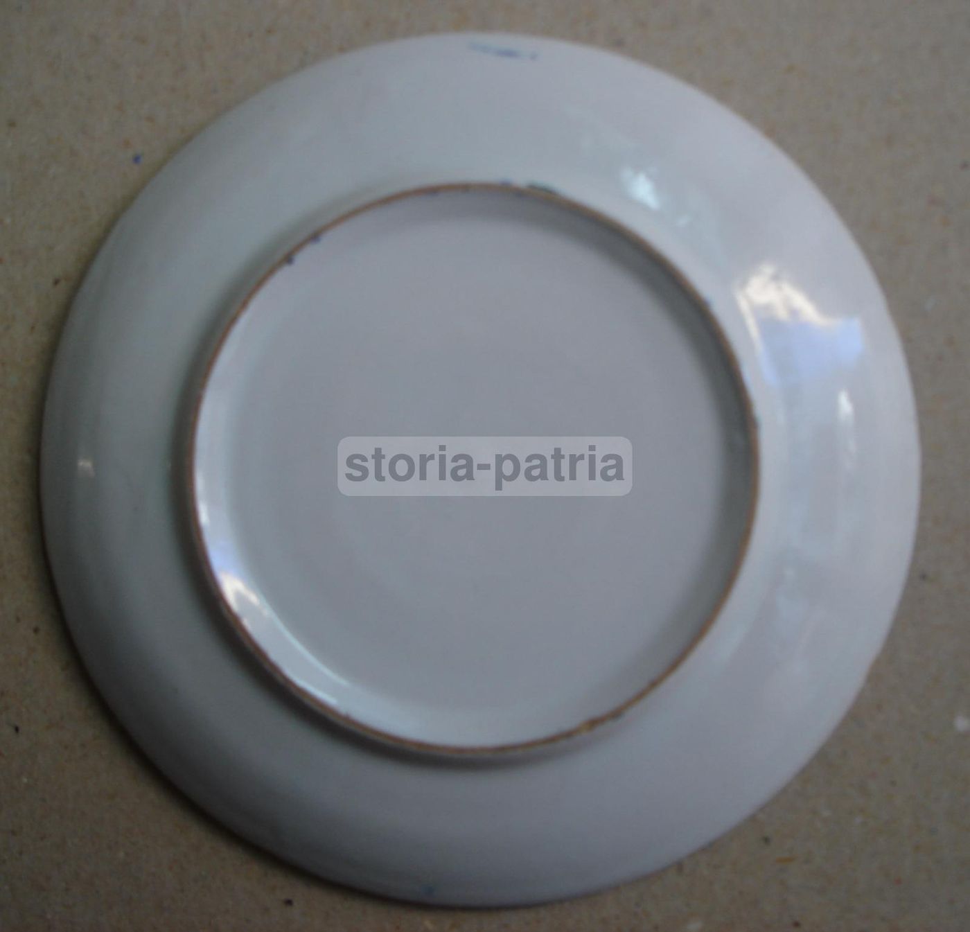 Piatto In Ceramica Con Decorazione Floreale, Manifattura Bontempo, Primi '900