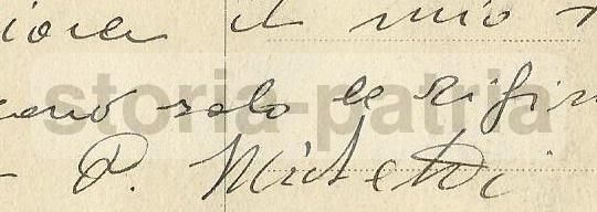 Cartolina Autografa Michetti, Villa Francavilla A Mare, 1906, Abruzzo