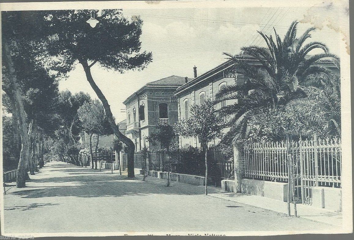 Cartolina Storica Francavilla A Mare, Viale Nettuno, Anni '40