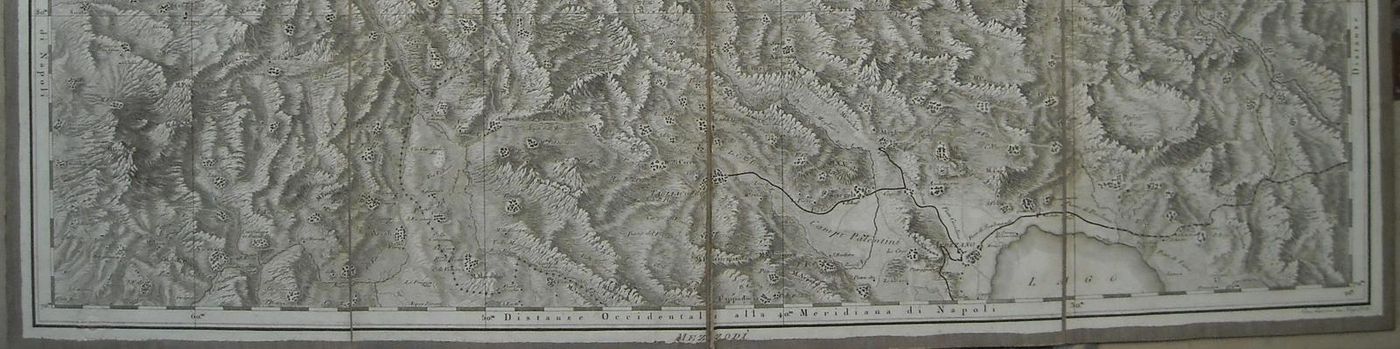 Mappa Antica Abruzzo Ultra II, Rizzi Zannoni 1806