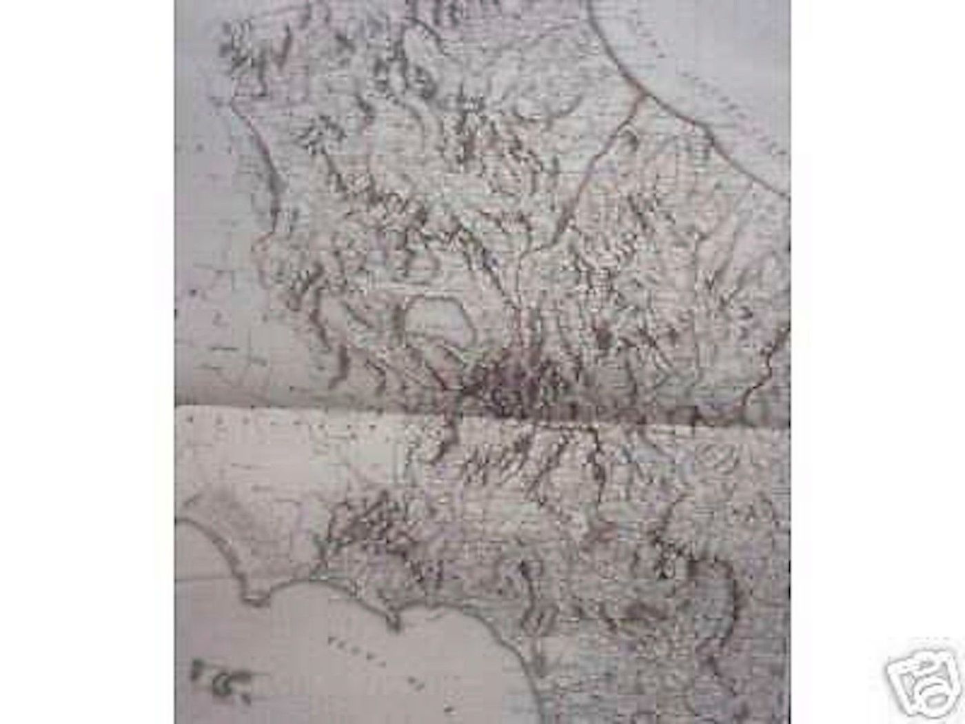 Mappa Antica Abruzzo, Molise E Napoli, Rizzi Zannoni, 1789, Vienna
