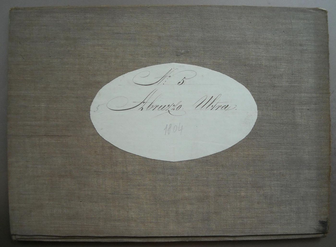 Mappa Antica Abruzzo, Marsica, Fucino, Sora, Velletri, Palestrina (1804)