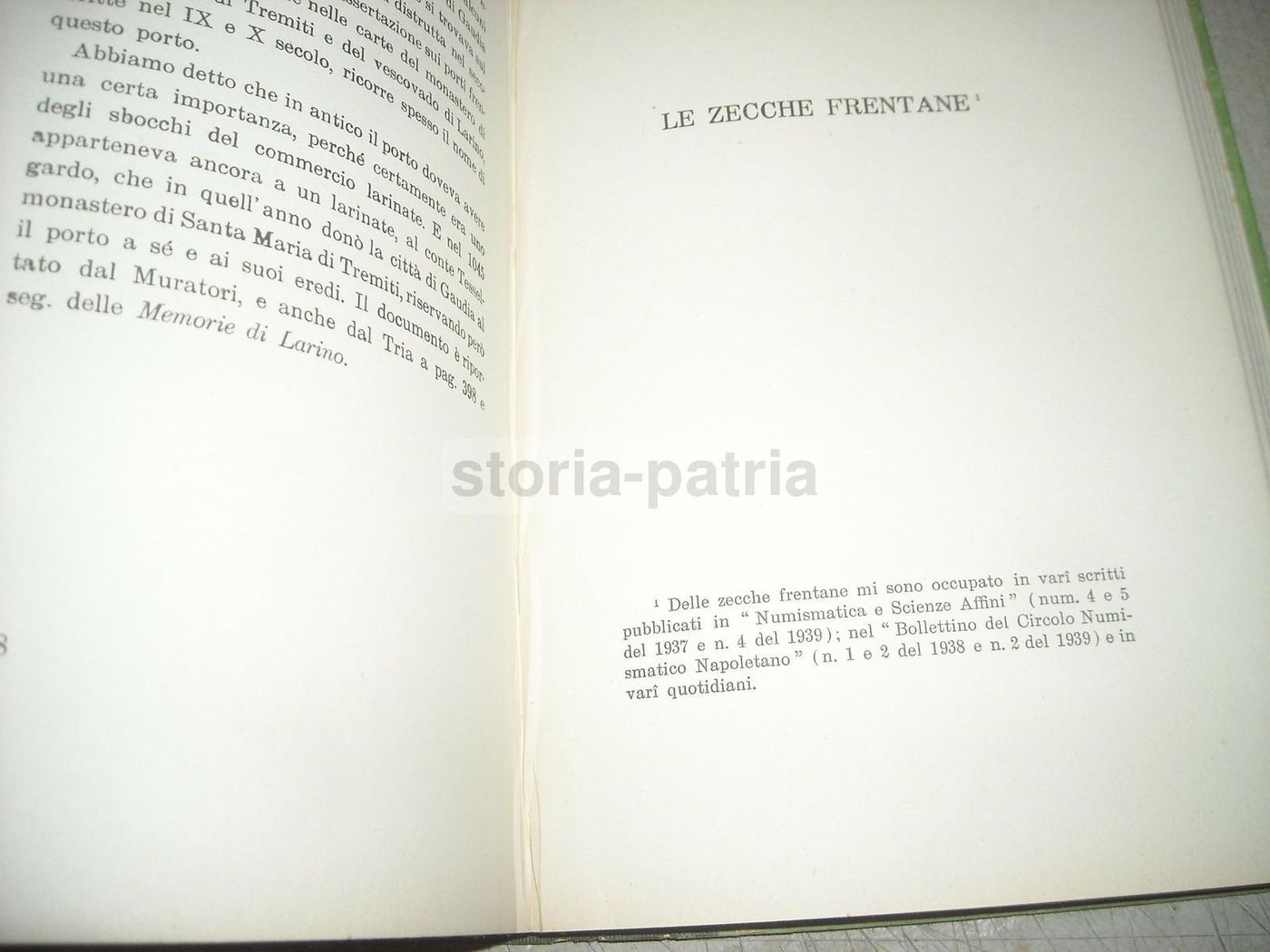 La Frentania Di Domenico Priori, Carabba 1942, Storia Abruzzo Molise