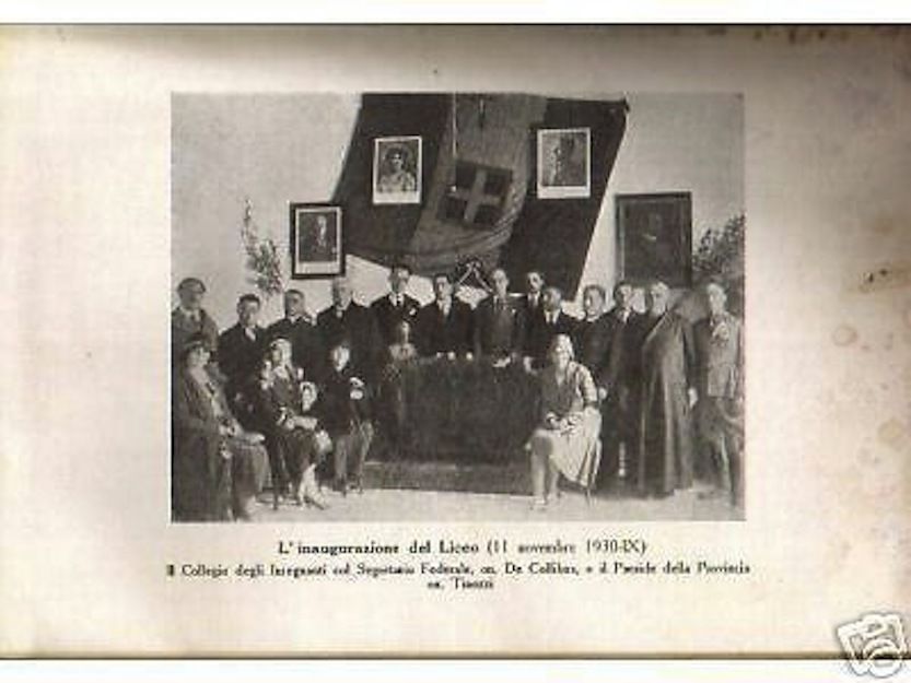 Storia Del Liceo Ginnasio Gabriele d'Annunzio Di Pescara (1930 1935)