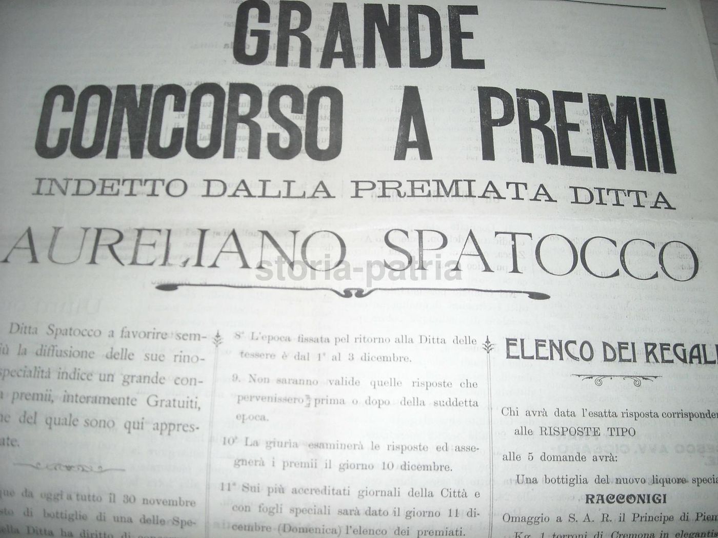 Giornale Elettorale Chieti 1904, Smeraldo Zecca, Abruzzo