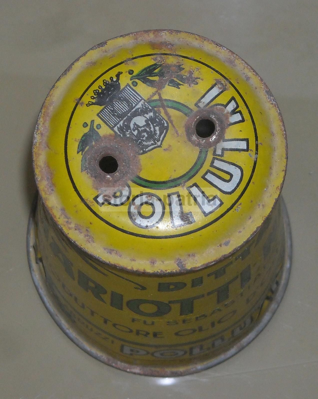 Latta Pubblicitaria Oleificio Mariotti, Pollutri (Abruzzo), Anni '30