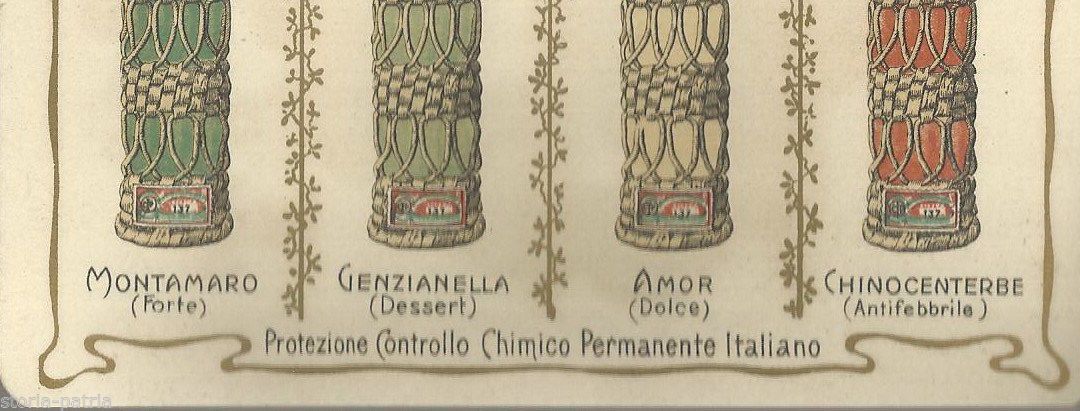 Depliant Pubblicitario Distilleria F.lli Pascale, Popoli (Abruzzo), Circa 1900