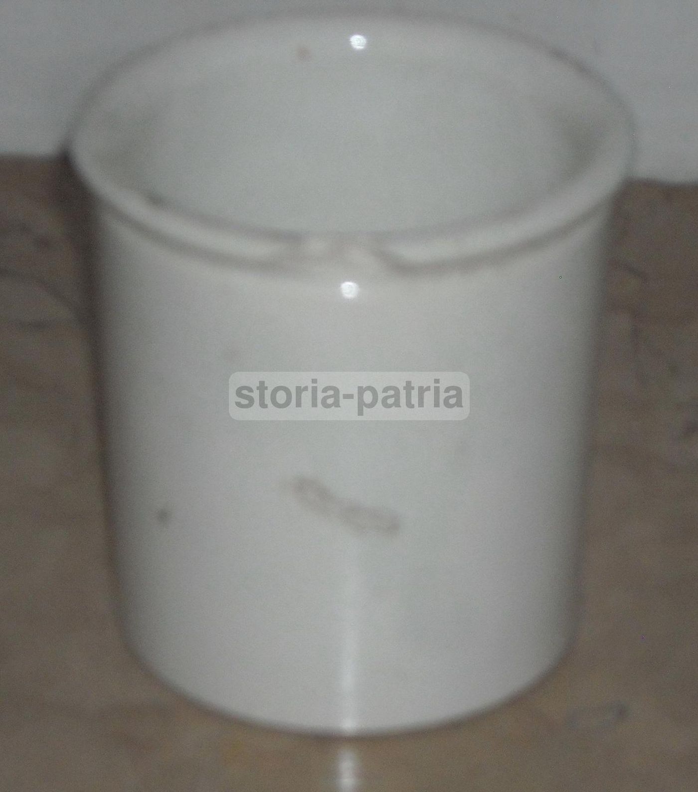 Antico Vasetto In Ceramica Pubblicitaria Colalè, Lanciano, Abruzzo, Circa 1900