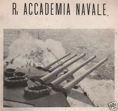 Accademia Navale 1942 Concorso Genio Navale Illustrato Roma
