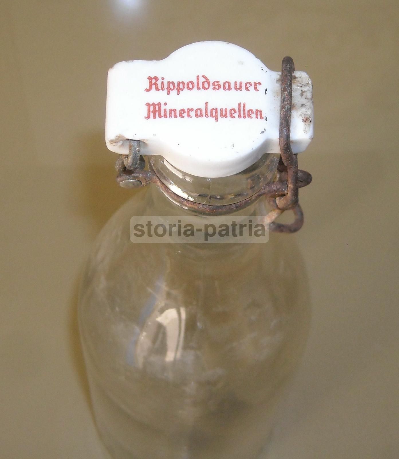 Bottiglia Vintage Peterstaler Rippoldsauer Acqua Minerale Tedesca