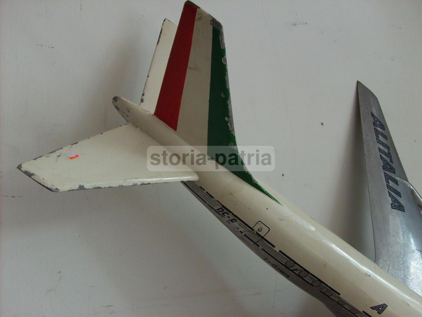 Modellino Aereo Alitalia Fonderia Nucci Roma, Anni '60