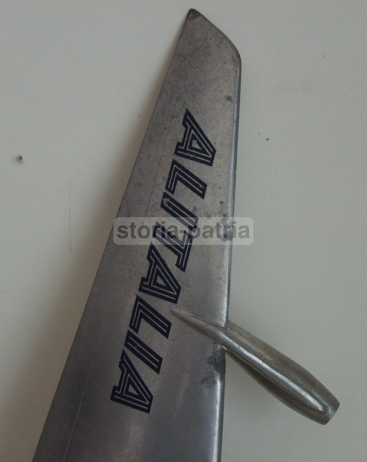 Modellino Aereo Alitalia Fonderia Nucci Roma Anni 60