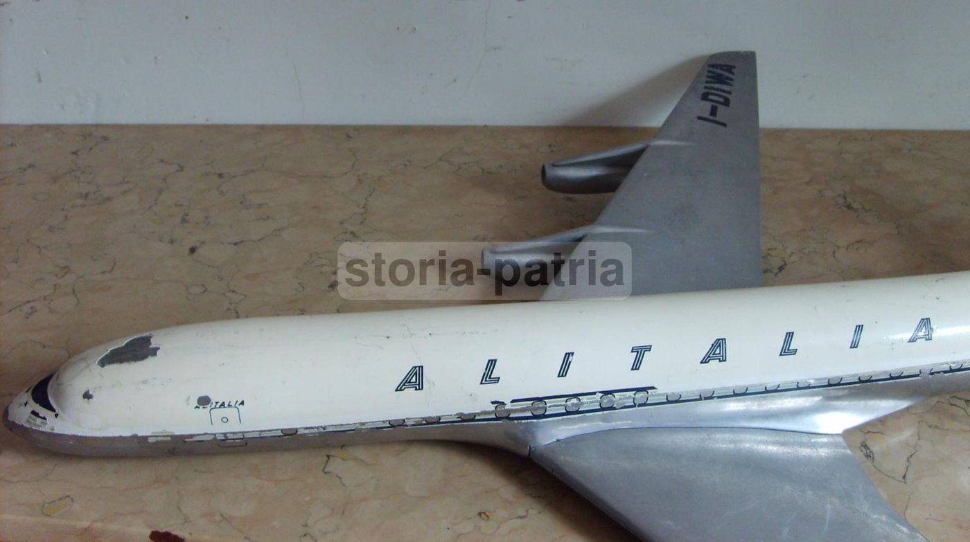 Modellino Aereo Alitalia Fonderia Nucci Roma, Anni '60