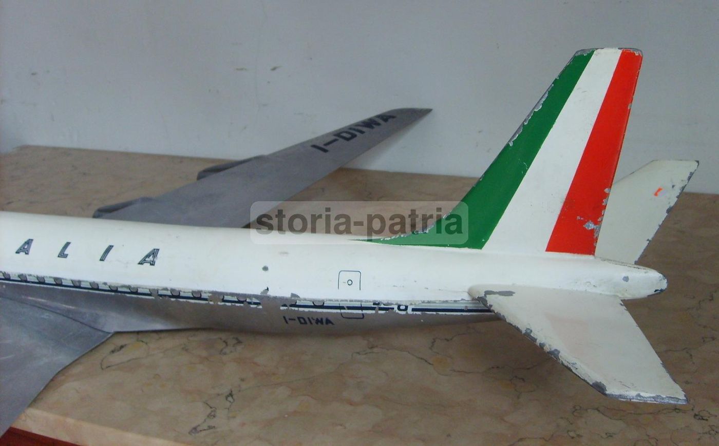 Modellino Aereo Alitalia Fonderia Nucci Roma, Anni '60