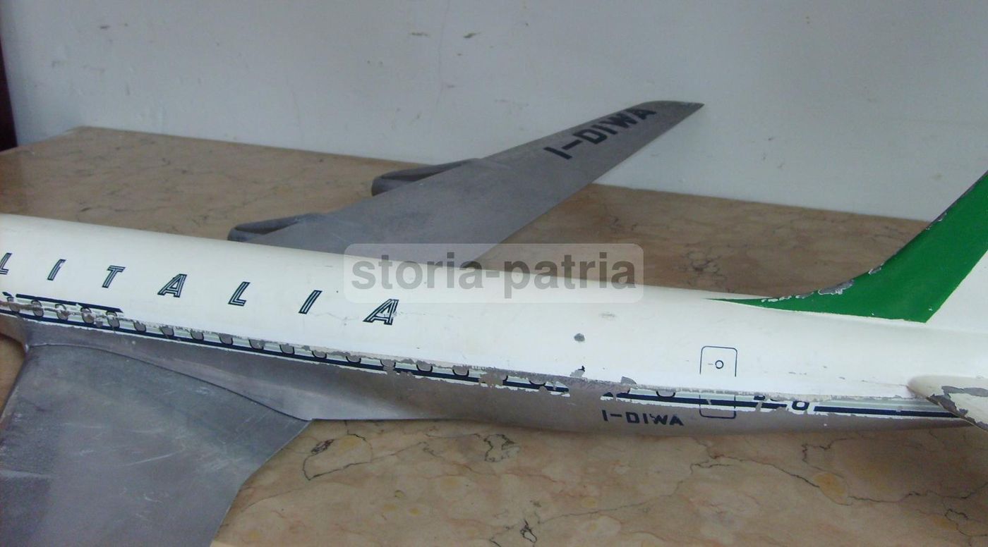 Modellino Aereo Alitalia Fonderia Nucci Roma, Anni '60