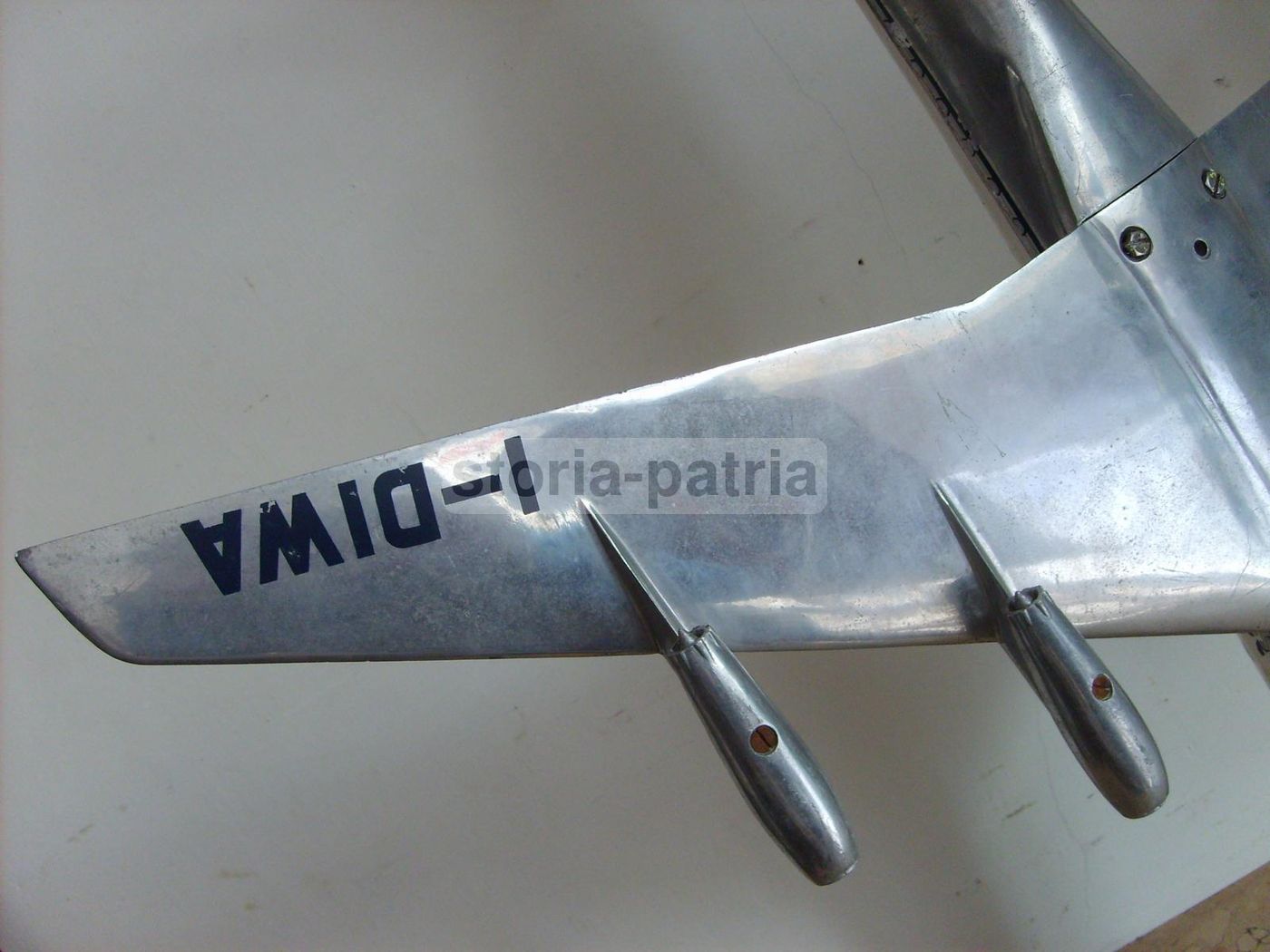 Modellino Aereo Alitalia Fonderia Nucci Roma, Anni '60