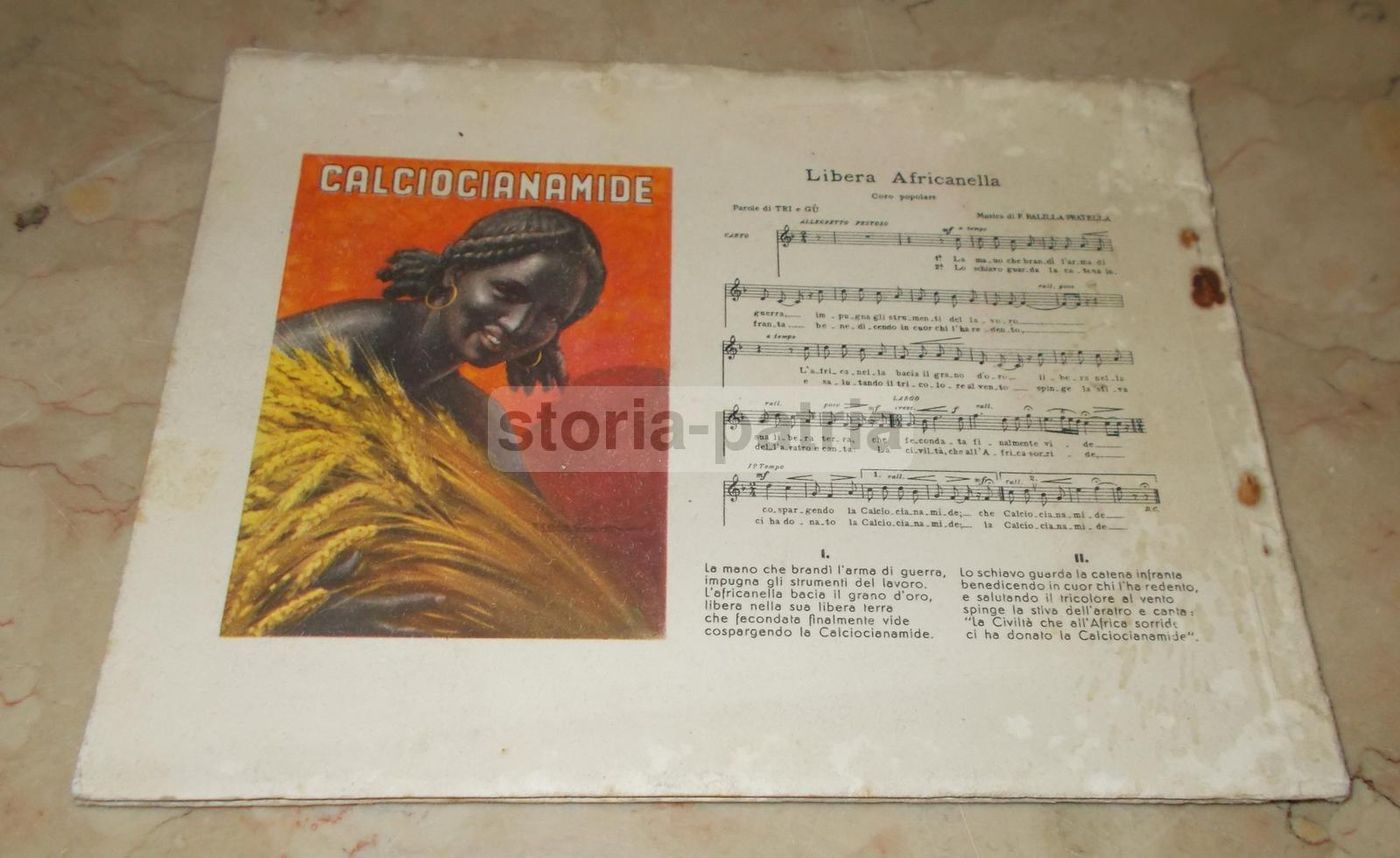 Atlante Etiopia 1936 Ortelli Con Pubblicità Fiat Sironi E Radio