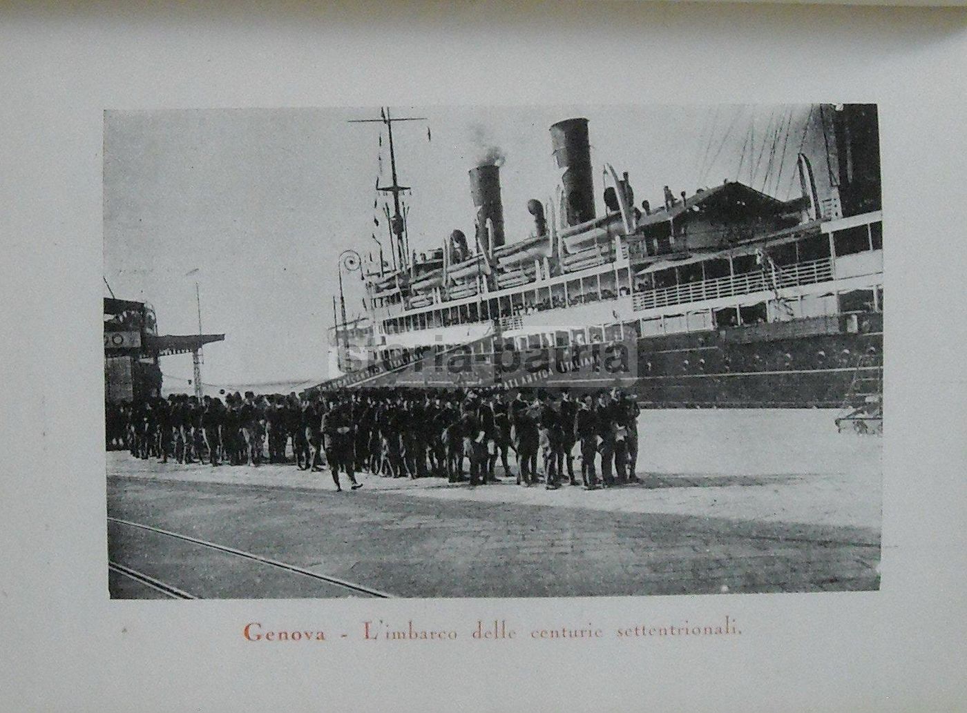 La Crociera Mediterranea Degli Avanguardisti (1927). Opera Nazionale Balilla.