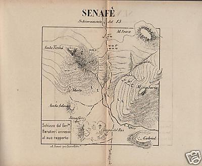 La Guerra In Africa, Vico Mantegazza (1896): Trattato Di Ucialli E Mappe Del Tigrè