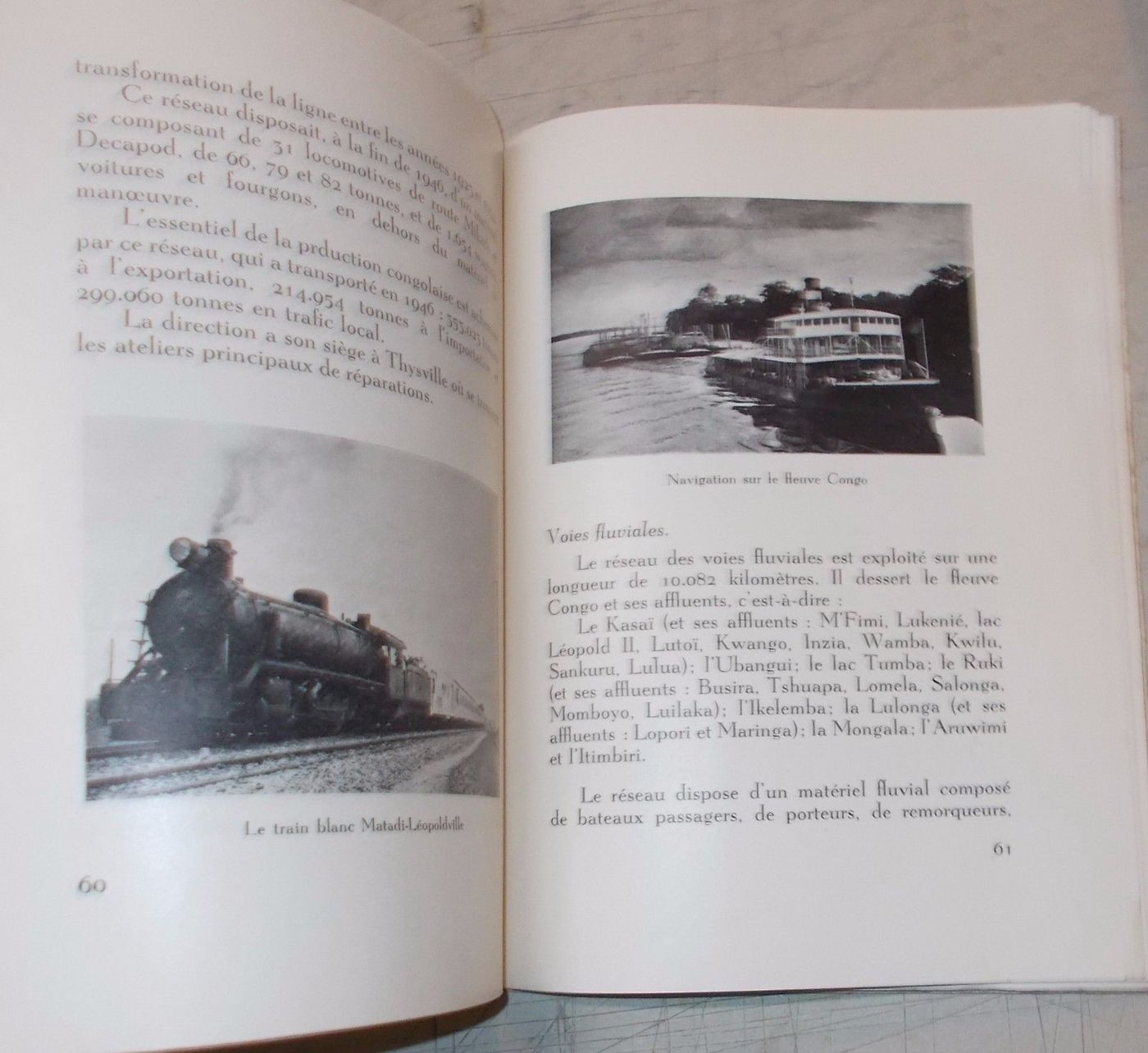 Ferrovia Congo Matadi Leopoldville 1898 1948 Con Mappe Originali