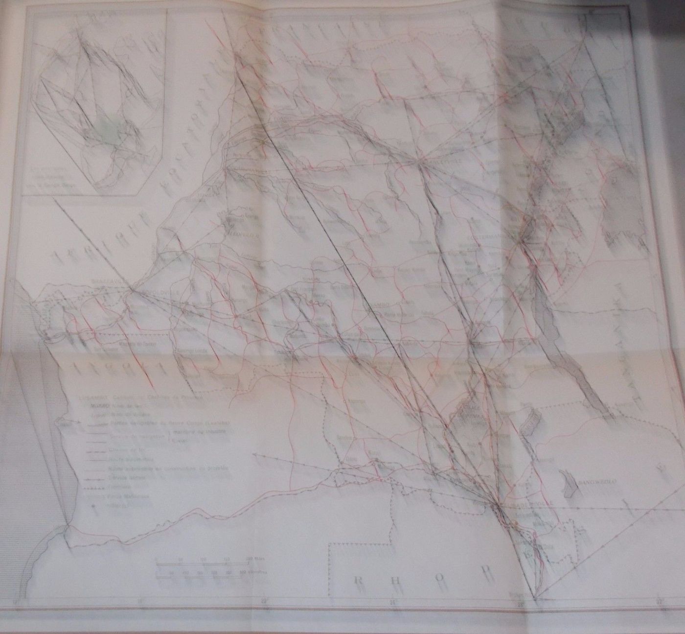 Ferrovia Congo Matadi Leopoldville 1898 1948 Con Mappe Originali