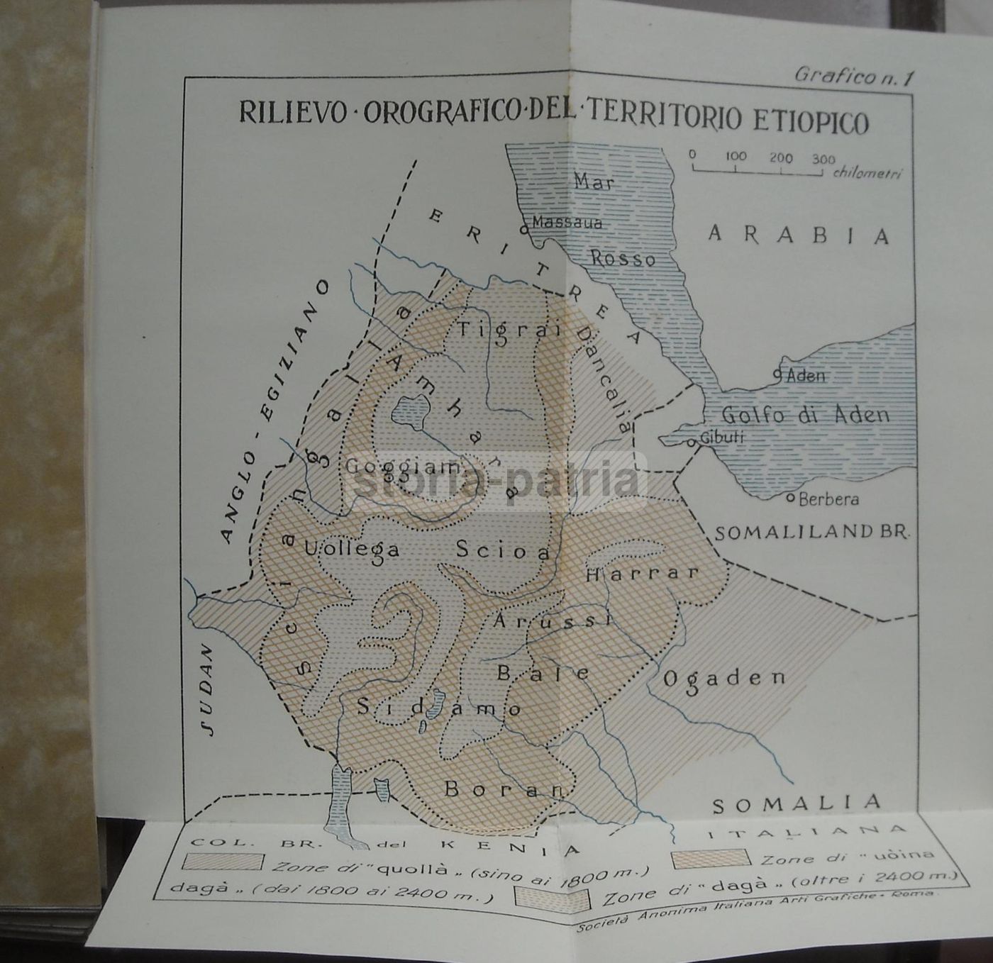 Etiopia d'Oggi. Corrado Zoli, 1935. Edizione Con Mappe Geografiche