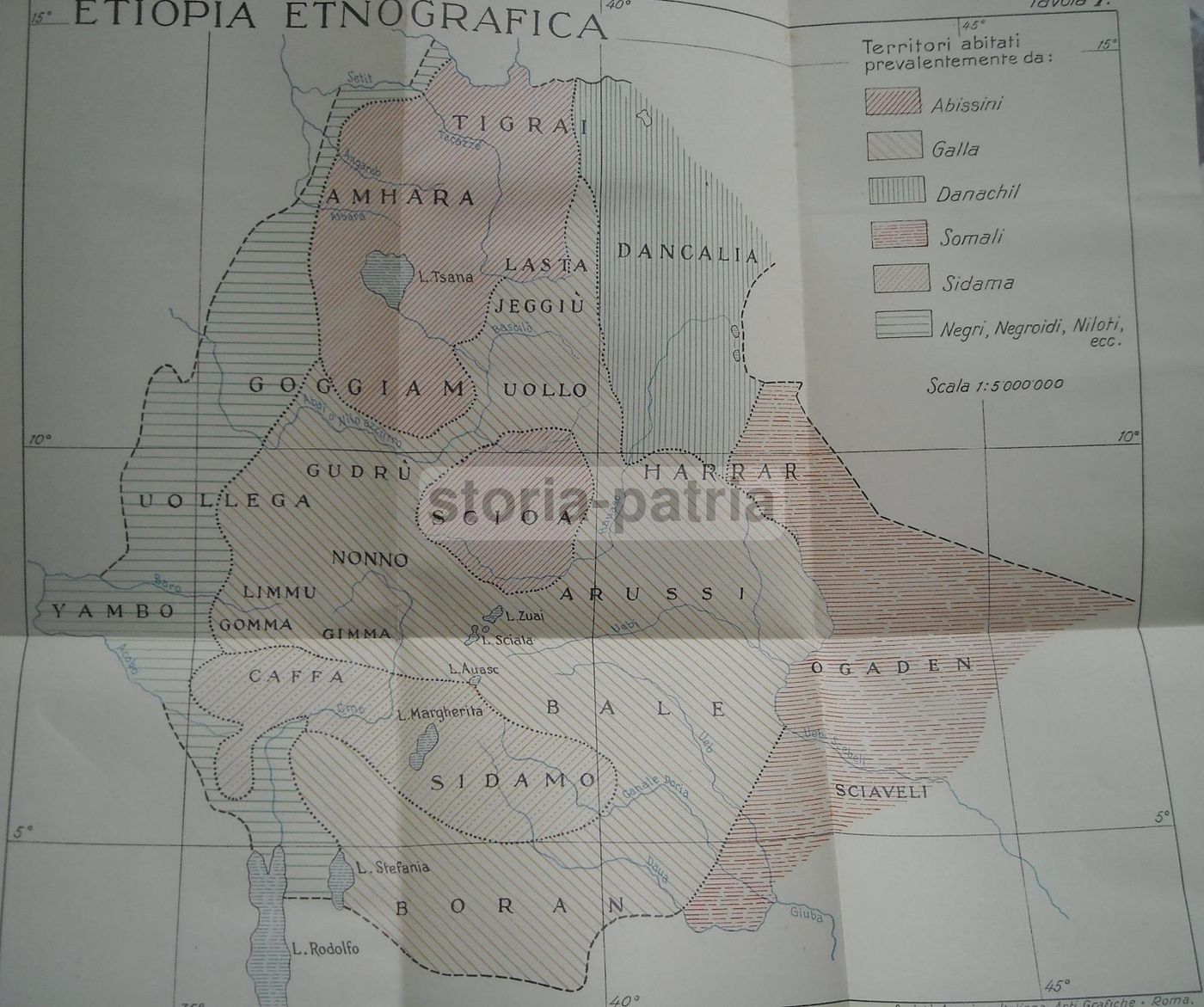 Etiopia d'Oggi. Corrado Zoli, 1935. Edizione Con Mappe Geografiche