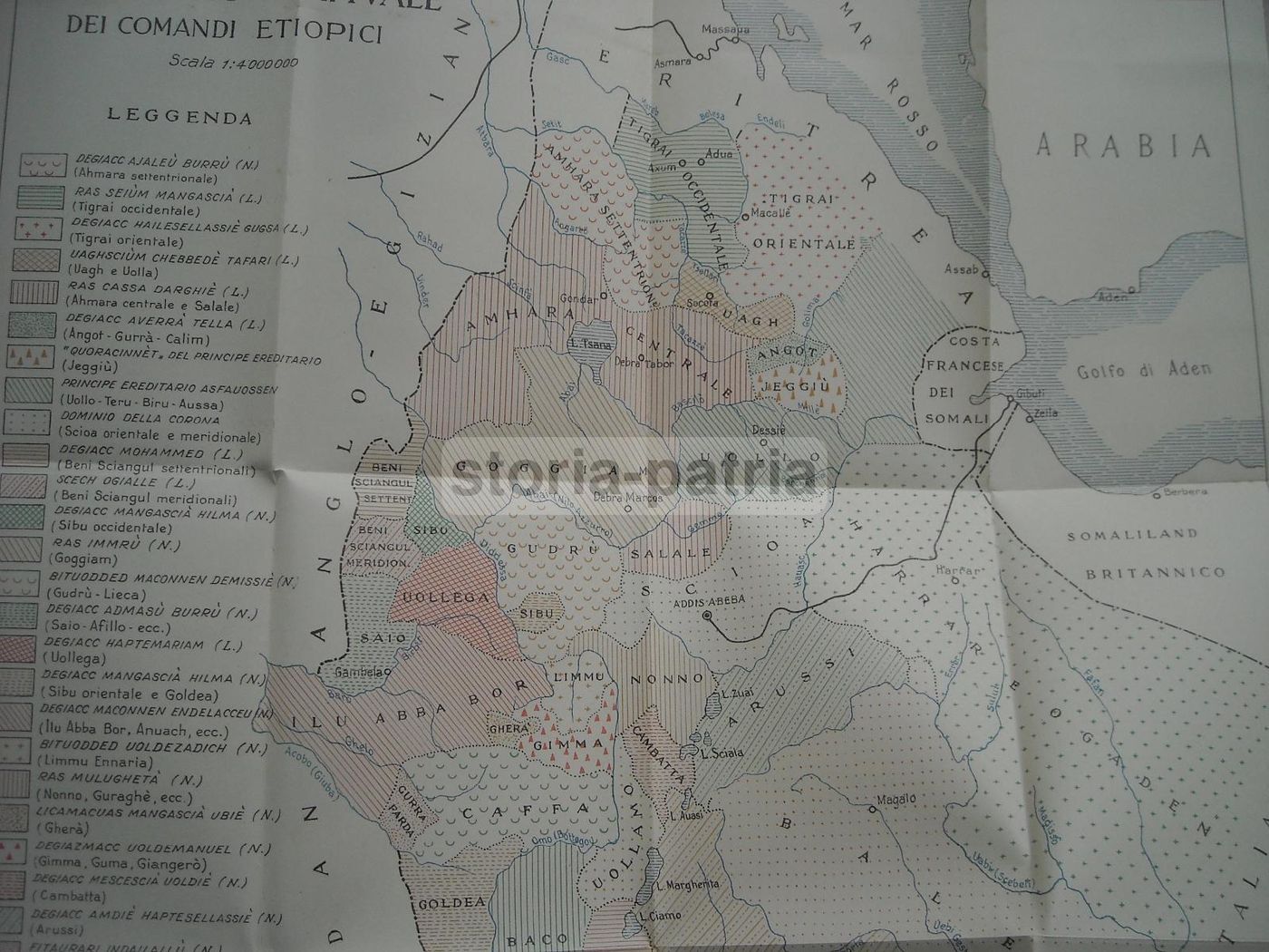 Etiopia d'Oggi. Corrado Zoli, 1935. Edizione Con Mappe Geografiche