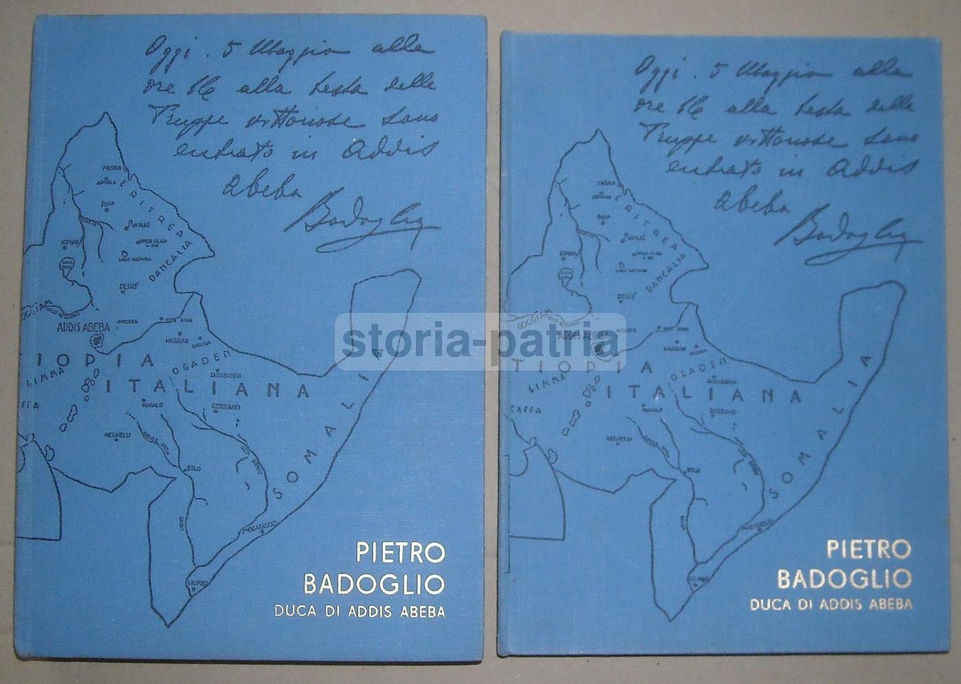 La Guerra d'Etiopia Di Pietro Badoglio, Mondadori 1936