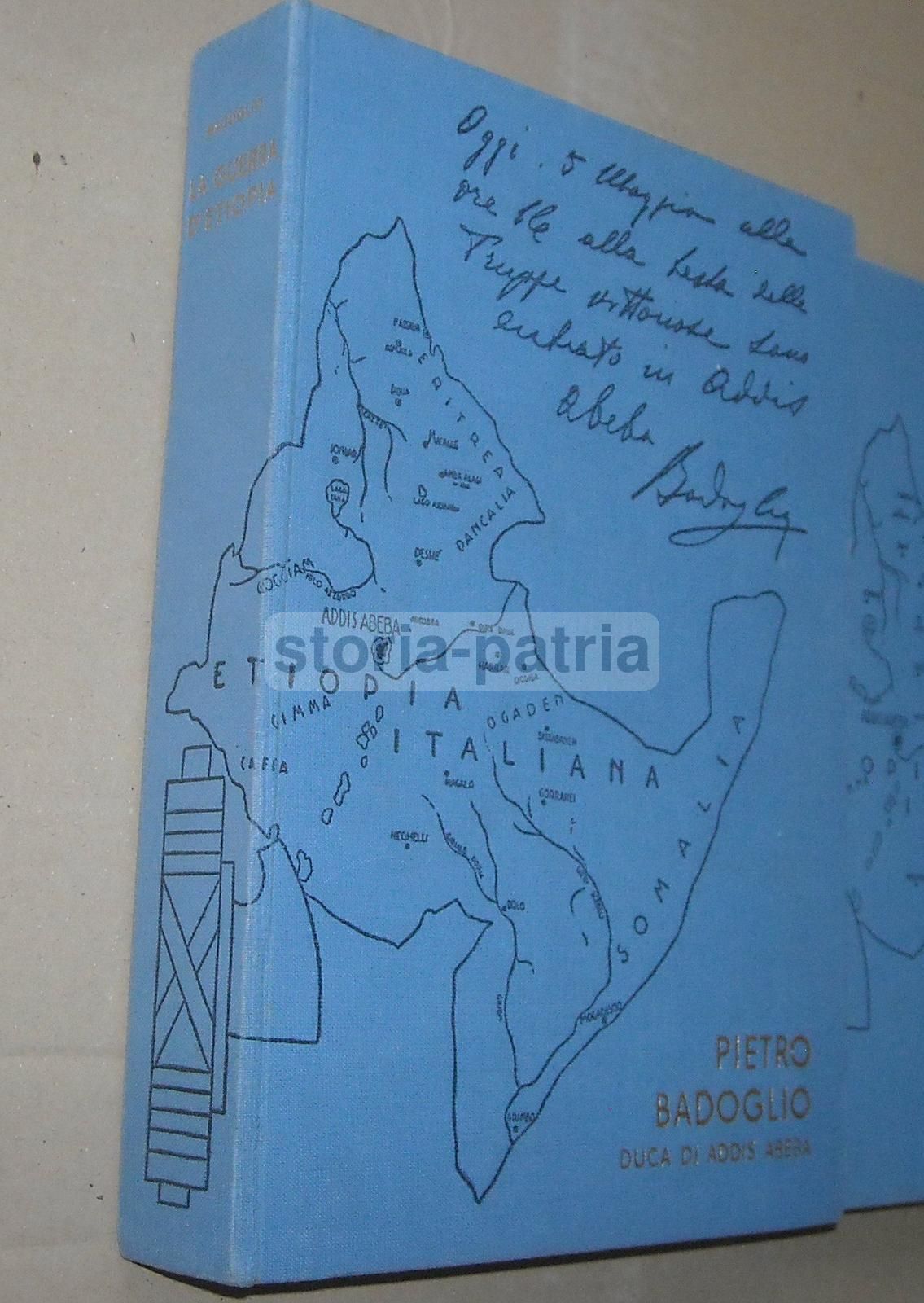 La Guerra d'Etiopia Di Pietro Badoglio, Mondadori 1936