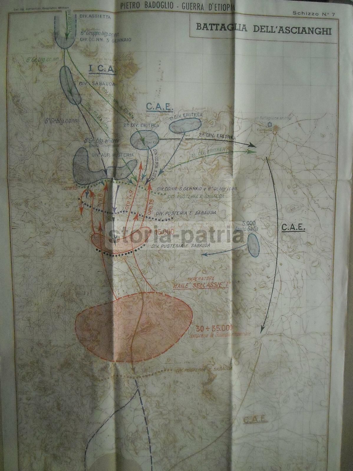 La Guerra d'Etiopia Di Pietro Badoglio, Mondadori 1936