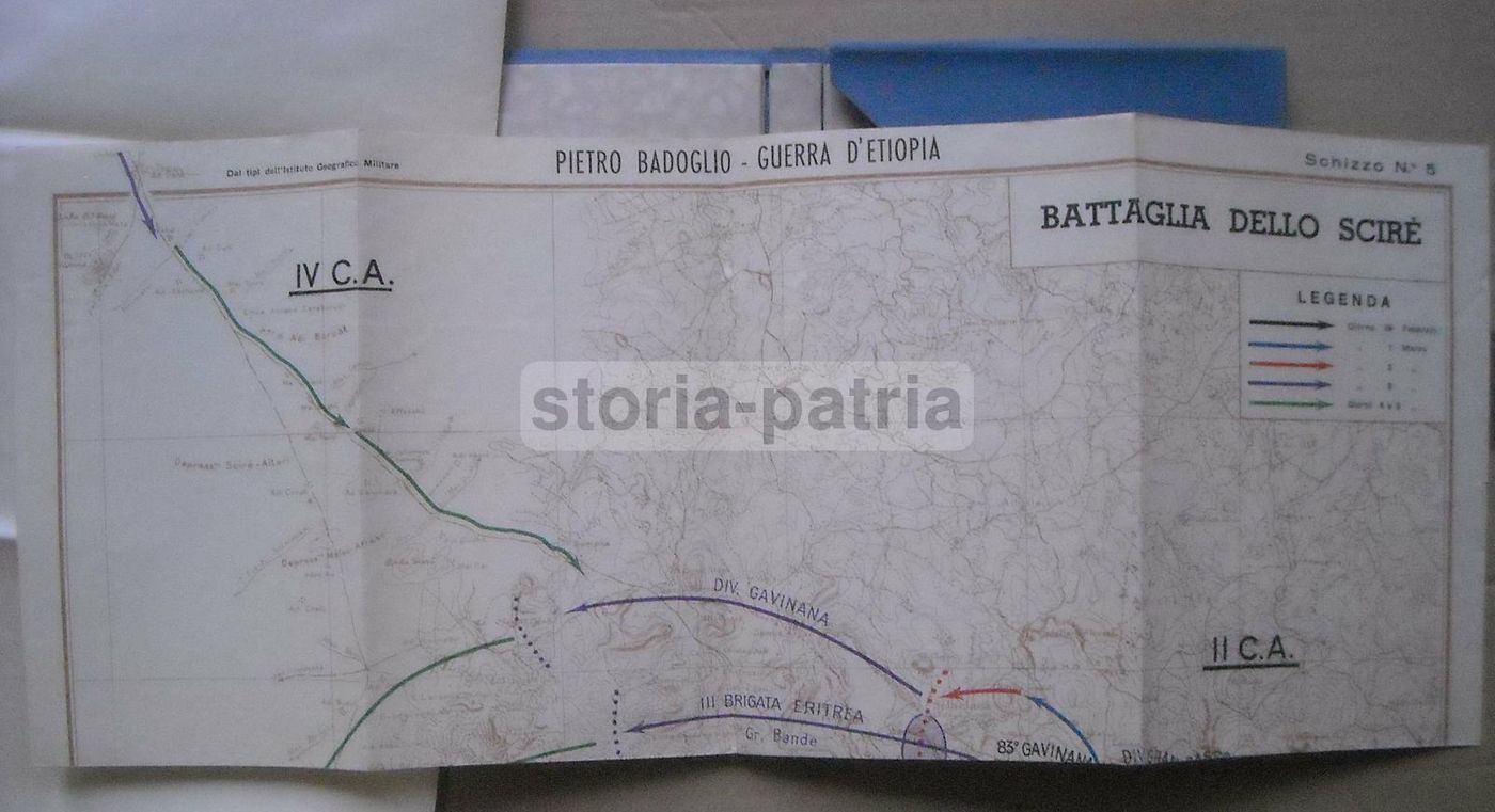 La Guerra d'Etiopia Di Pietro Badoglio, Mondadori 1936