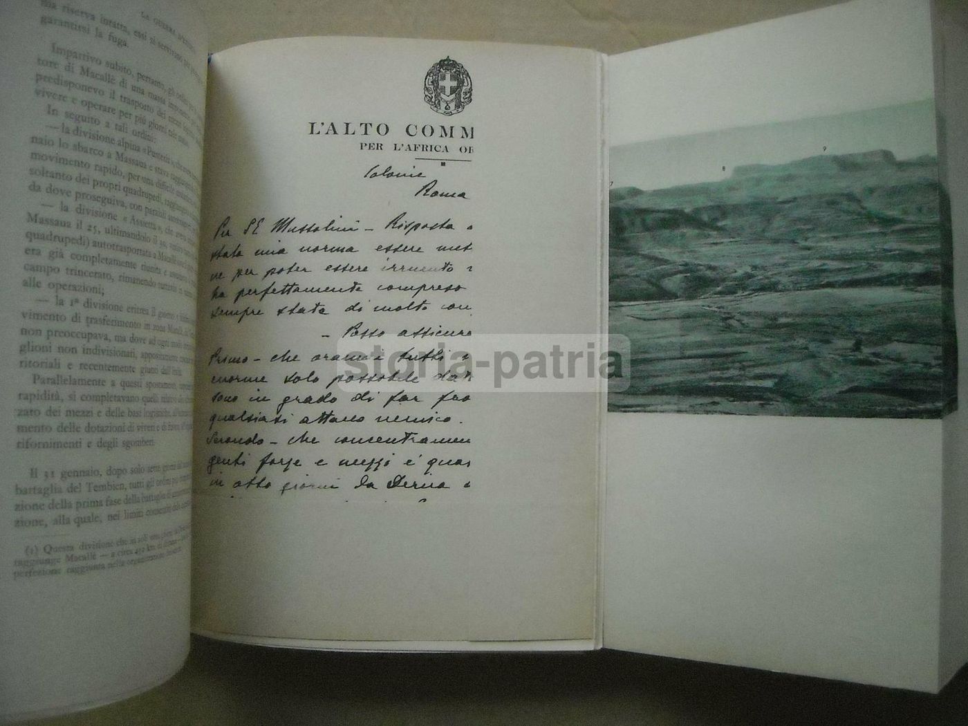La Guerra d'Etiopia Di Pietro Badoglio, Mondadori 1936