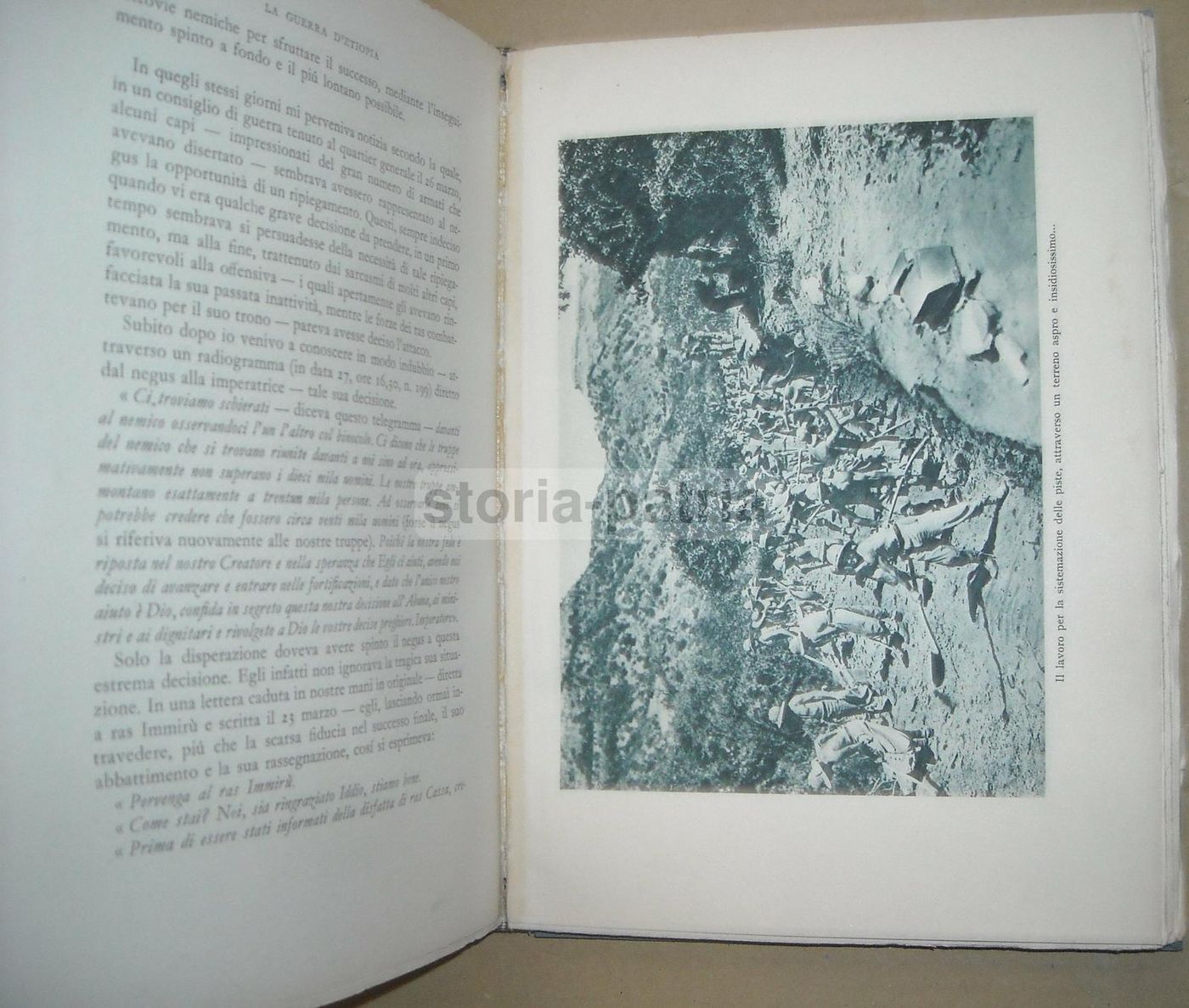La Guerra d'Etiopia Di Pietro Badoglio, Mondadori 1936