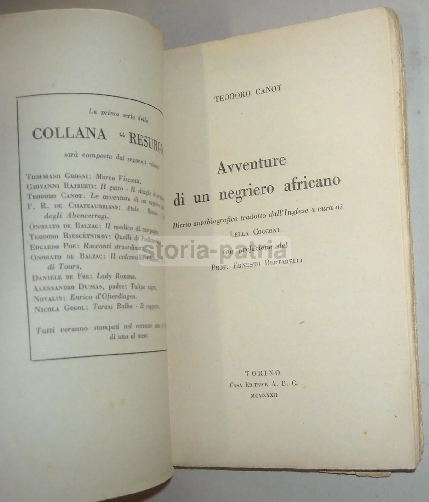 Adventures of an African Slave Trader by Theodore Canot, 1932, Rare Edition