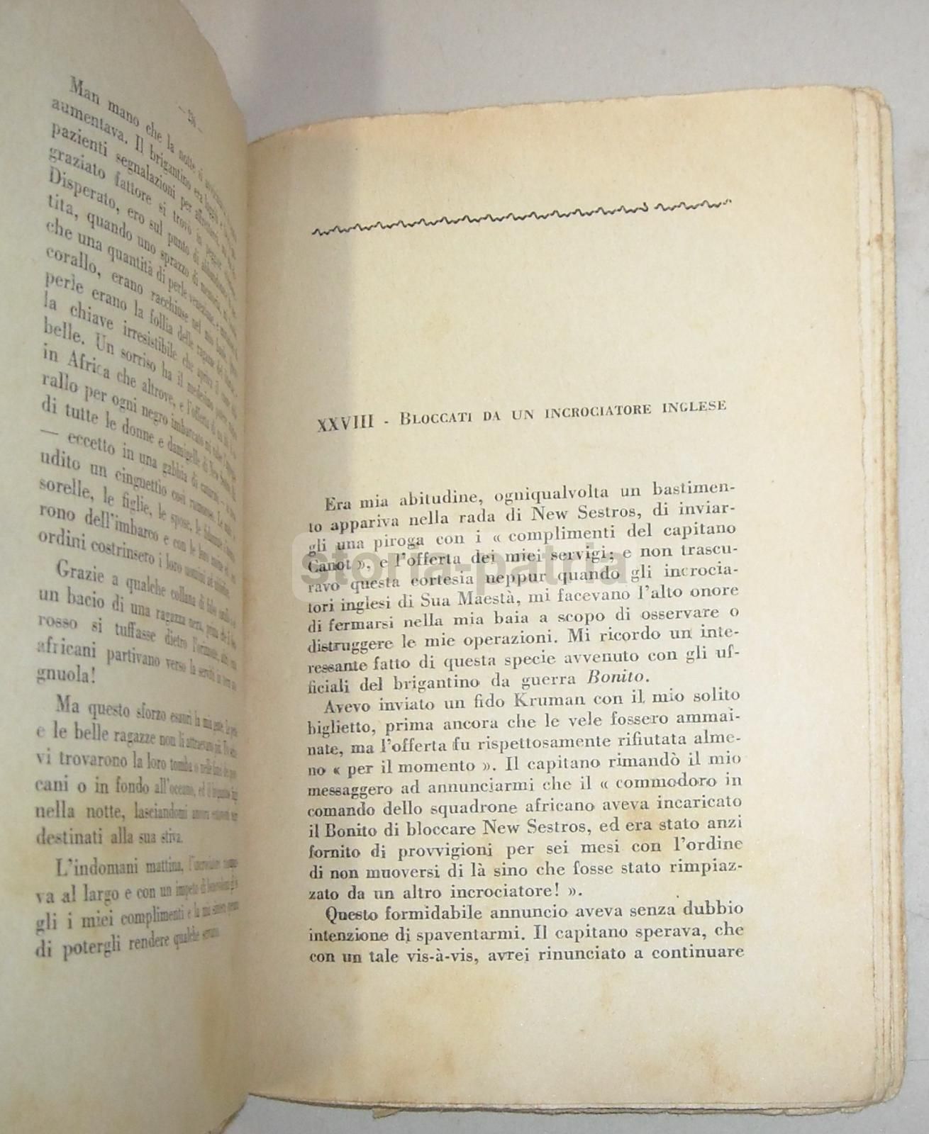 Avventure Di Un Negriero Africano Di Teodoro Canot 1932 Rara Edizione