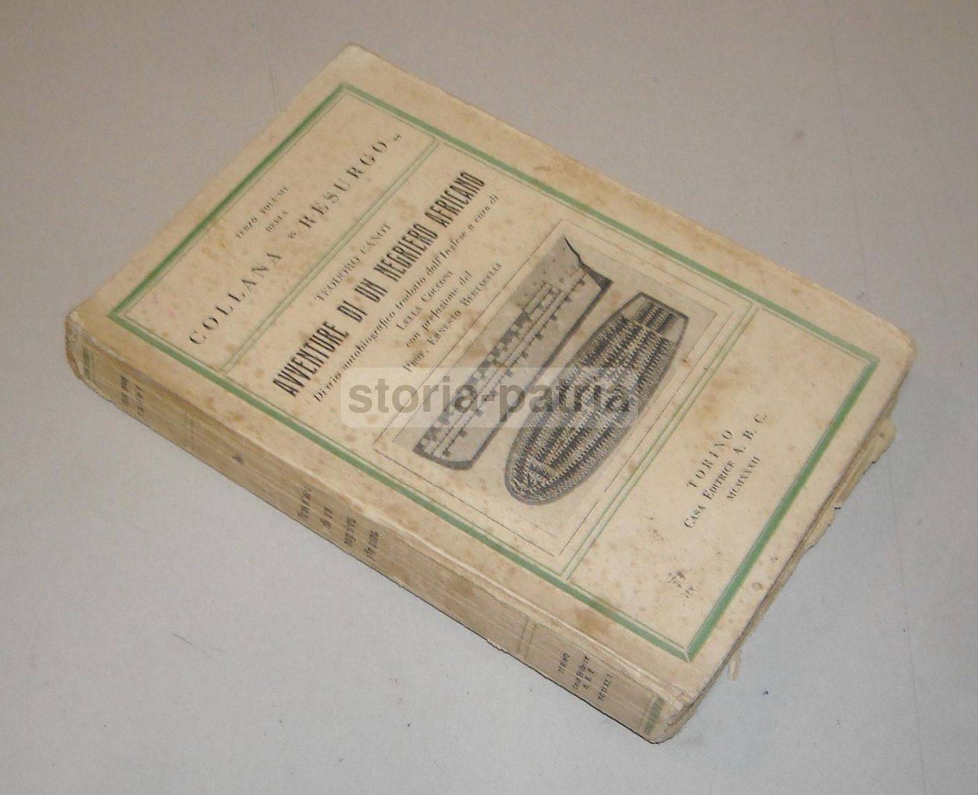 Avventure Di Un Negriero Africano Di Teodoro Canot 1932 Rara Edizione