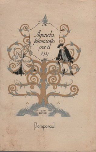 Agenda Femminile 1927 Dino Tofani Bemporad Firenze