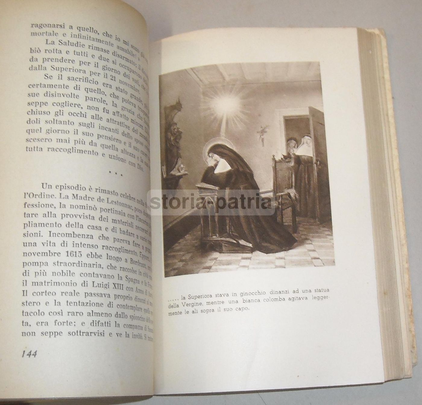 Santa Giovanna De Lestonnac. Celestino Testore, 1949. Agiografia