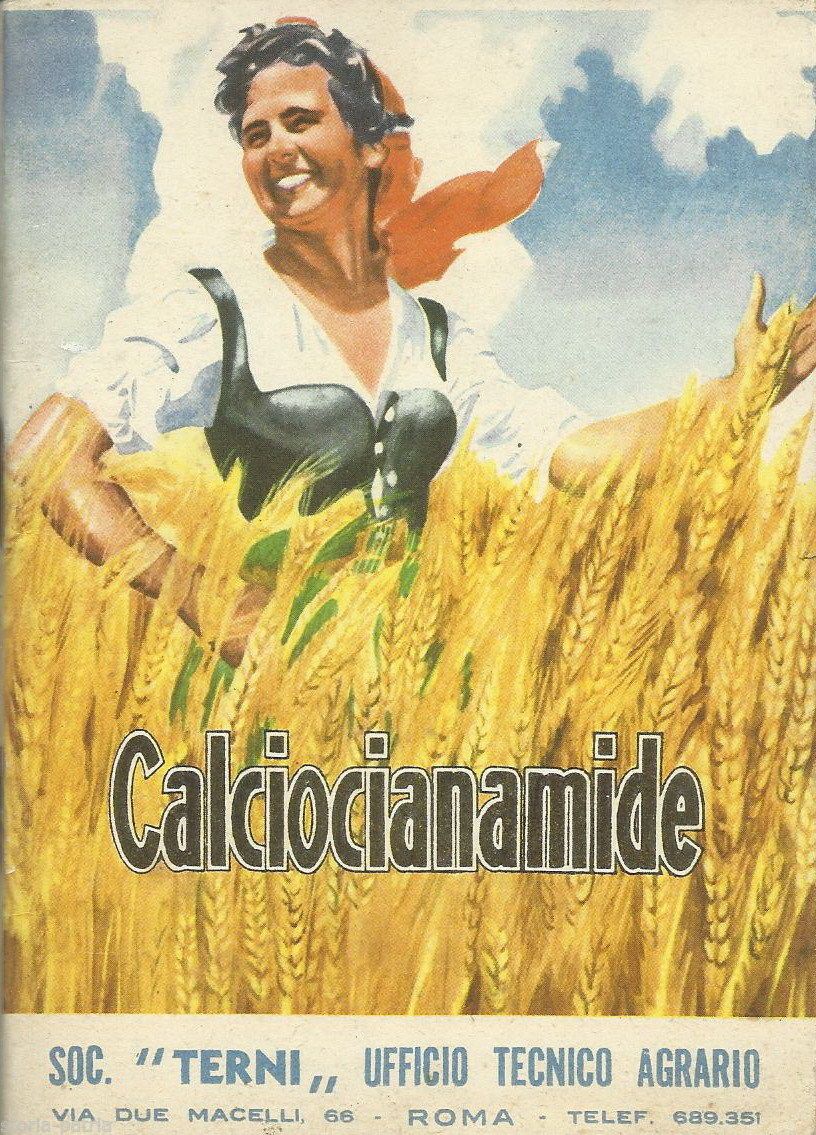 Agendina Calciocianamide Terni Società Industria Ed Elettricità