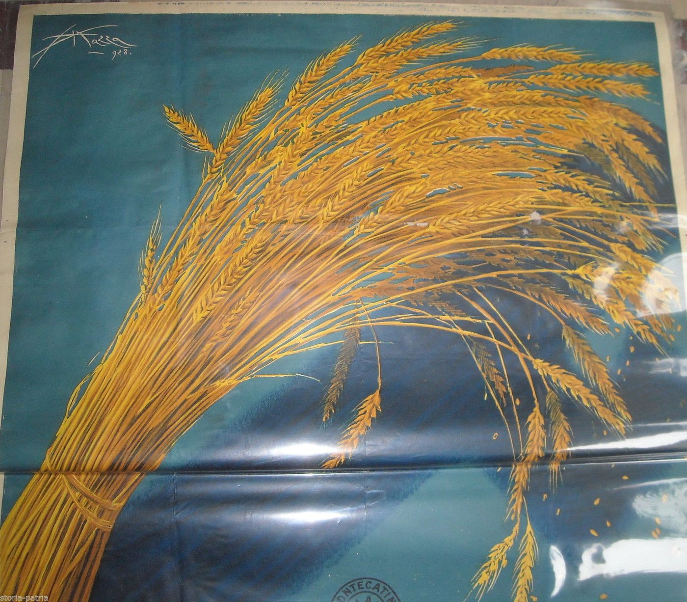 Manifesto Montecatini 1928, Mazza, Concimi E Agricoltura