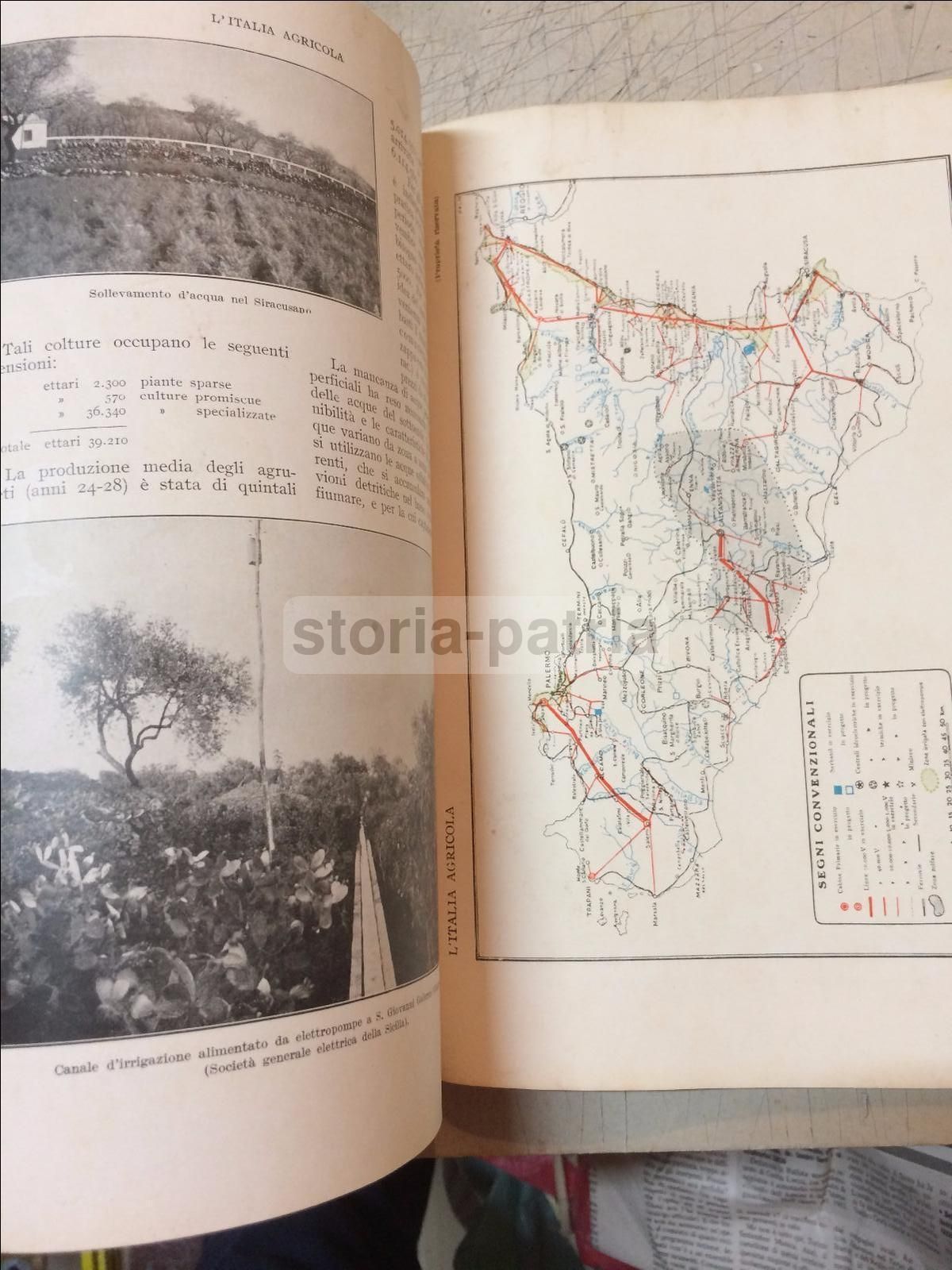 L'Italia Agricola 1930: Elettricità E Agricoltura (Sicilia, Puglia, Basilicata)