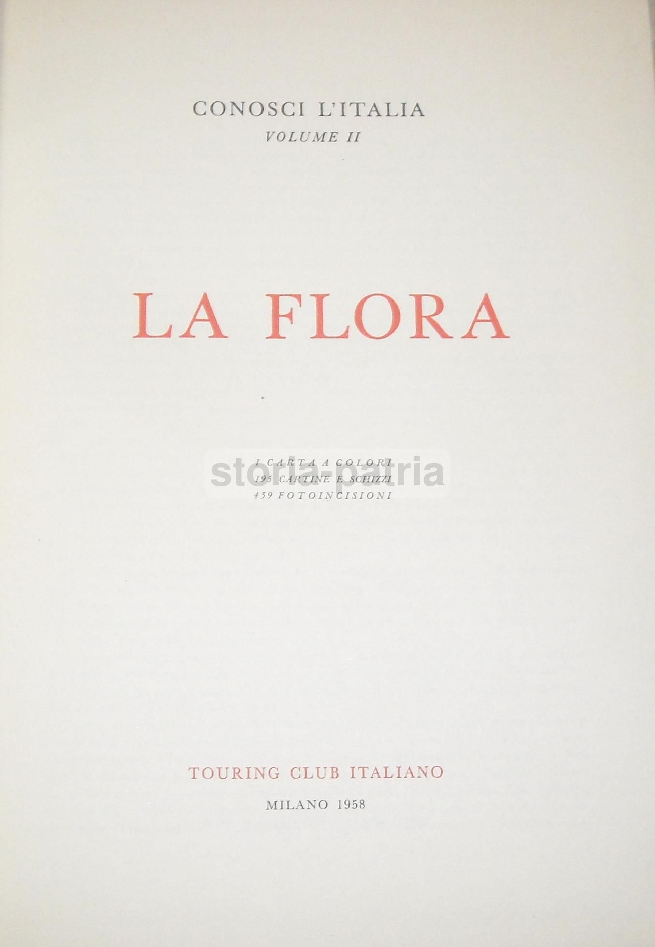 La Flora d'Italia (Touring Club Italiano, 1958)
