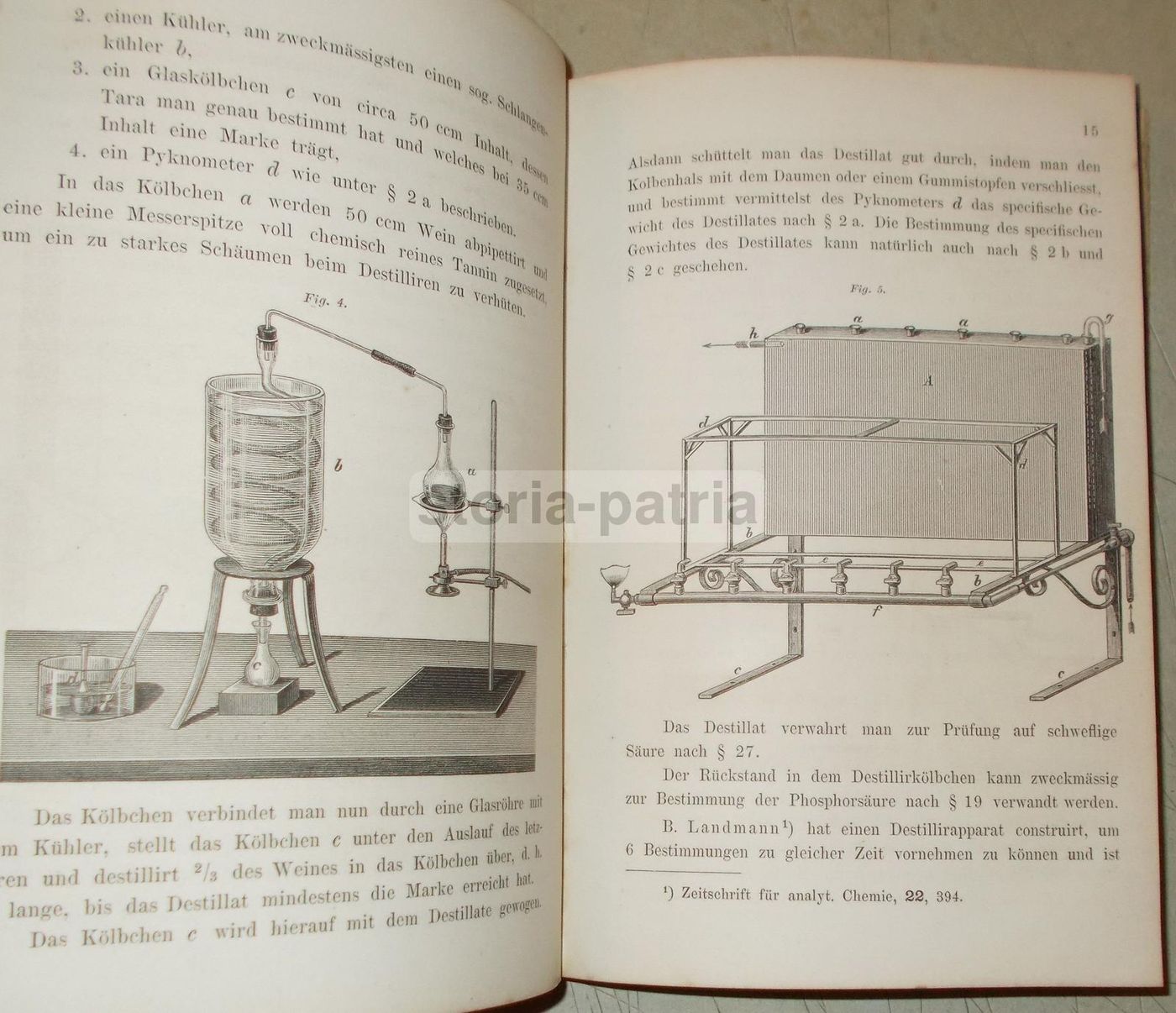 Analisi Del Vino: Borgmann E Fresenius (1884)   Enologia E Chimica