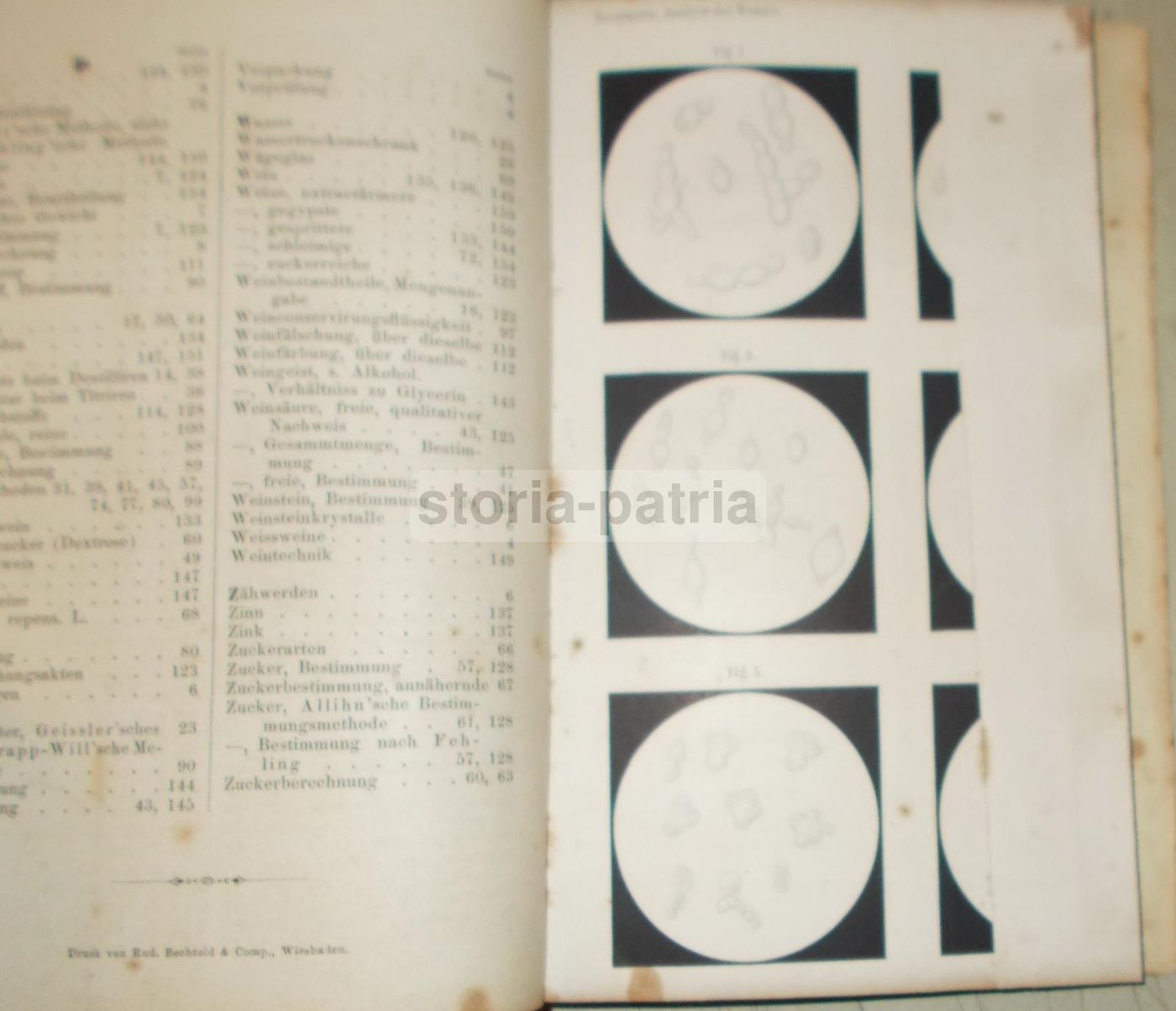 Analisi Del Vino: Borgmann E Fresenius (1884)   Enologia E Chimica