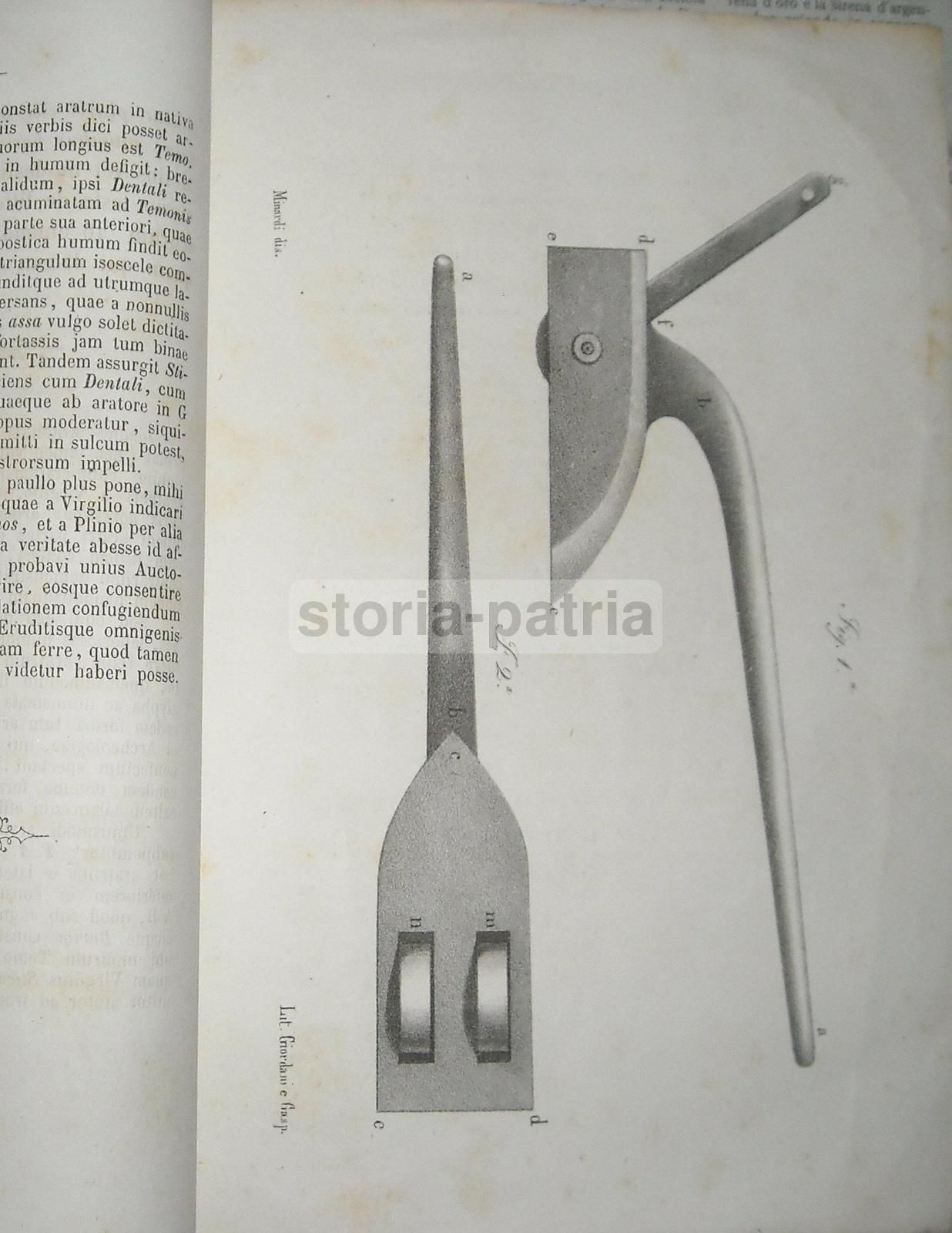 De Aratro A Virgilio Descriptio (1851, Bologna)