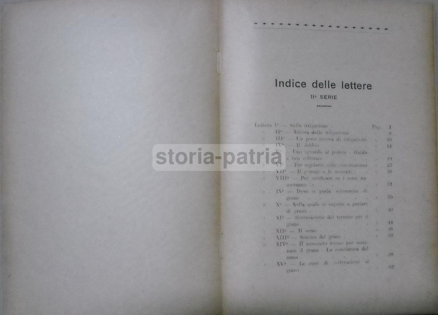 Lettere Ai Contadini Di Tito Poggi (1930) – Coltivazione E Cereali
