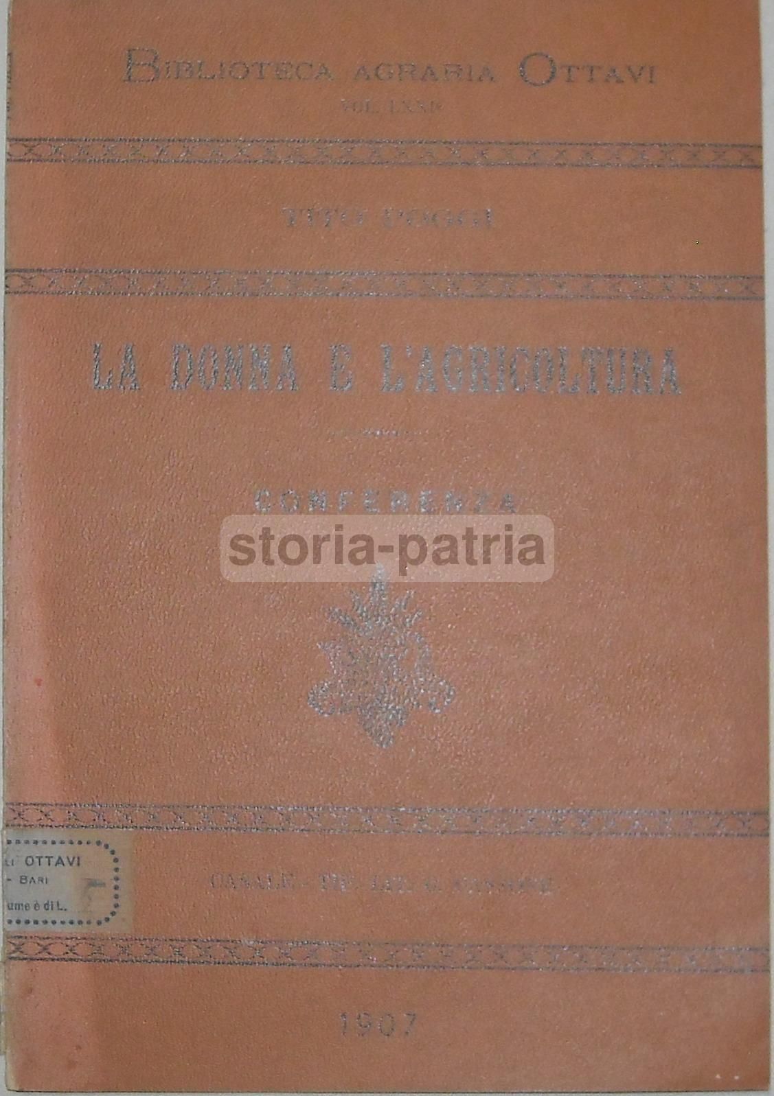 La Donna E L'Agricoltura   Tito Poggi, 1907