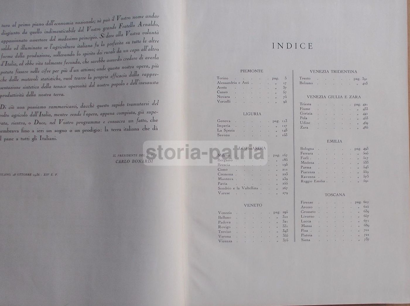 Il Volto Agricolo d'Italia. Marescalchi, TCI, 1936 1938 (2 Volumi)